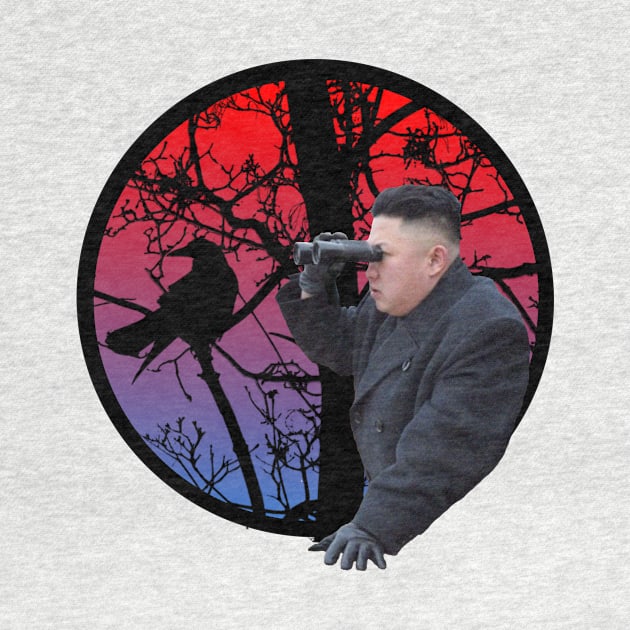 Kim Jong Un Birdwatching by eddien